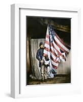 Civil War: Soldier-null-Framed Photographic Print