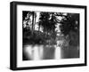 Civil War Soldiers Bathing in a River-Timothy O' Sullivan-Framed Photographic Print