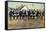 Civil War Soldiers Posing at Encampment-Mathew B. Brady Studio-Framed Stretched Canvas