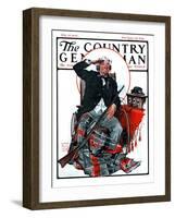 "Civil War Veteran," Country Gentleman Cover, May 30, 1925-William Meade Prince-Framed Premium Giclee Print