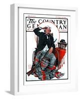 "Civil War Veteran," Country Gentleman Cover, May 30, 1925-William Meade Prince-Framed Premium Giclee Print