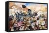 Civil War: Vicksburg, 1863-Hugh Charles McBarron-Framed Stretched Canvas