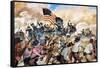 Civil War: Vicksburg, 1863-Hugh Charles McBarron-Framed Stretched Canvas