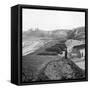 Civil War, Yorktown, VA, Water Battery, no.2-Lantern Press-Framed Stretched Canvas