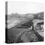 Civil War, Yorktown, VA, Water Battery, no.2-Lantern Press-Stretched Canvas