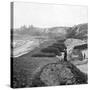 Civil War, Yorktown, VA, Water Battery, no.2-Lantern Press-Stretched Canvas