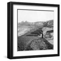 Civil War, Yorktown, VA, Water Battery, no.2-Lantern Press-Framed Art Print