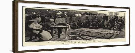 Civilisation in Assam at Udalguri-null-Framed Giclee Print
