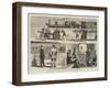 Civilisation in Japan, Sketches on the Yokohama Railway-null-Framed Giclee Print