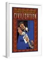 Civilization-null-Framed Art Print