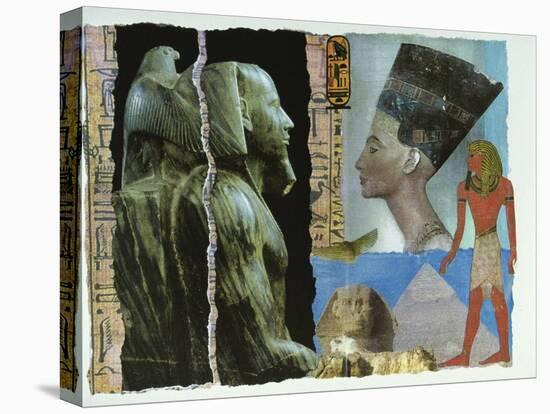 Civilizations Series: Ancient Egypt-Gerry Charm-Stretched Canvas