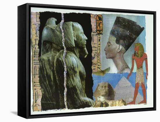 Civilizations Series: Ancient Egypt-Gerry Charm-Framed Stretched Canvas