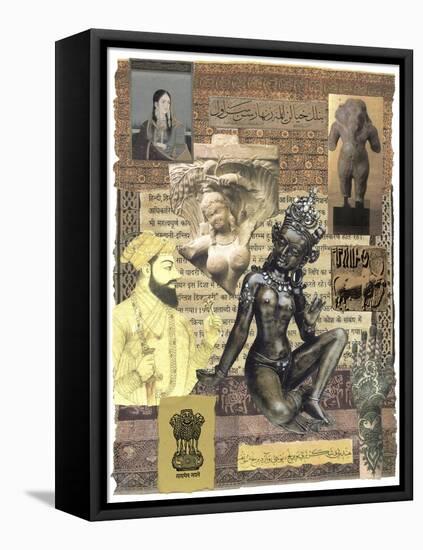 Civilizations Series: Ancient India-Gerry Charm-Framed Stretched Canvas