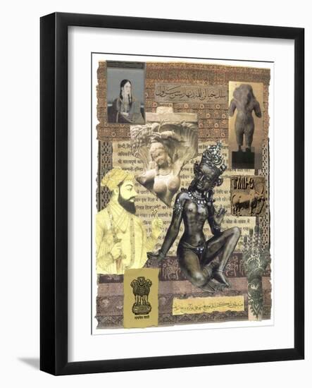 Civilizations Series: Ancient India-Gerry Charm-Framed Giclee Print