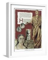 Civilizations Series: Ancient Rome-Gerry Charm-Framed Giclee Print