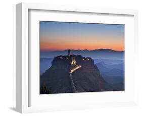 Civita Di Bagnoregio, Viterbo Province, Lazio, Italy, Europe-Francesco Iacobelli-Framed Photographic Print