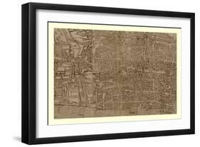 Civitas Londinum, c1560-1620, (1886)-Ralph Agas-Framed Giclee Print