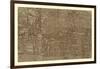 Civitas Londinum, c1560-1620, (1886)-Ralph Agas-Framed Giclee Print