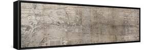 'Civitas Londinum', Map of London, 1560-Ralph Agas-Framed Stretched Canvas
