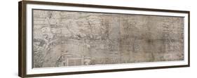 'Civitas Londinum', Map of London, 1560-Ralph Agas-Framed Premium Giclee Print