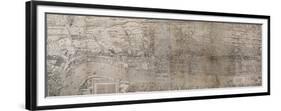 'Civitas Londinum', Map of London, 1560-Ralph Agas-Framed Premium Giclee Print