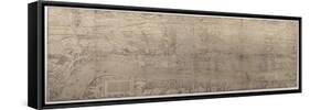 'Civitas Londinum', Map of London, 1560-Ralph Agas-Framed Stretched Canvas