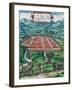 Civitates Orbis Terrarum: Cusco, View of the City and its Environs in 1576-Braun and Hogenberg-Framed Giclee Print