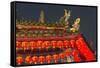 Cixian Temple dedicated to Matsu in Shilin, Taipei, Taiwan-Keren Su-Framed Stretched Canvas