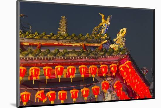 Cixian Temple dedicated to Matsu in Shilin, Taipei, Taiwan-Keren Su-Mounted Photographic Print