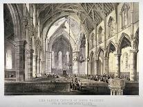 The Union Chapel, Islington, London, C1850-CJ Greenwood-Mounted Giclee Print