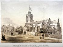 Holy Trinity Church, Clapham, London, C1850-CJ Greenwood-Framed Giclee Print