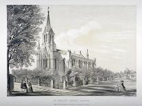 The Union Chapel, Islington, London, C1850-CJ Greenwood-Framed Giclee Print