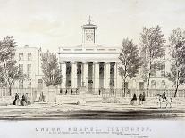 The Union Chapel, Islington, London, C1850-CJ Greenwood-Framed Giclee Print