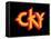 CKY Logo-null-Framed Stretched Canvas