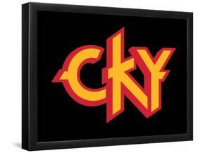 CKY Logo-null-Framed Poster