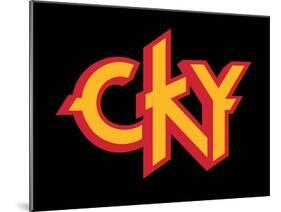 CKY Logo-null-Mounted Poster