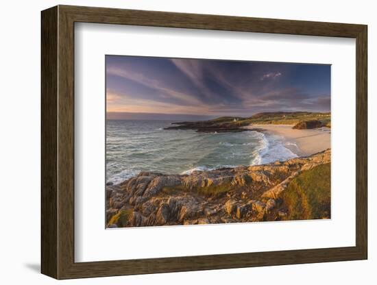 Clachtoll Beach, Clachtoll, Sutherland, Highlands, Scotland, United Kingdom, Europe-Alan Copson-Framed Photographic Print