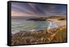 Clachtoll Beach, Clachtoll, Sutherland, Highlands, Scotland, United Kingdom, Europe-Alan Copson-Framed Stretched Canvas