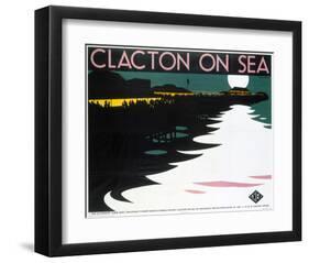 Clacton on Sea-null-Framed Art Print