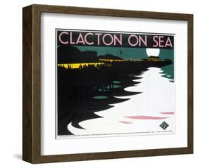 Clacton on Sea-null-Framed Art Print