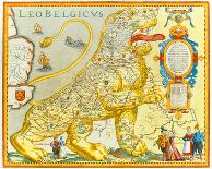 Leo Belgicus, 1617-Claes Claes Janszoon-Premium Giclee Print