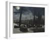 Clair de lune sur le port de Boulogne-Edouard Manet-Framed Giclee Print