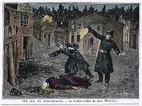 The Discovery of One of the Victims of the Whitechapel Murders-Clair Guyot-Mounted Art Print