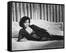Claire Bloom-null-Framed Stretched Canvas
