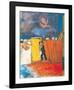 Claire de Lune-Marc Chagall-Framed Art Print