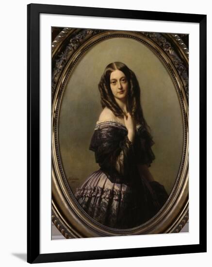 Claire-Emilie Mac-Domell, vicomtesse Aguado, seconde marquise de Las-Marismas (1817-1905)-Franz Xaver Winterhalter-Framed Giclee Print