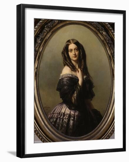 Claire-Emilie Mac-Domell, vicomtesse Aguado, seconde marquise de Las-Marismas (1817-1905)-Franz Xaver Winterhalter-Framed Giclee Print