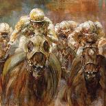 Desert Orchid-Claire Eva Burton-Laminated Art Print