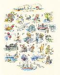 ABC of The Seaside-Claire Fletcher-Giclee Print