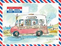 Carte Postal II-Claire Fletcher-Giclee Print